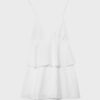 Short Ruffled Strappy Dress Short Ruffled Strappy Dress