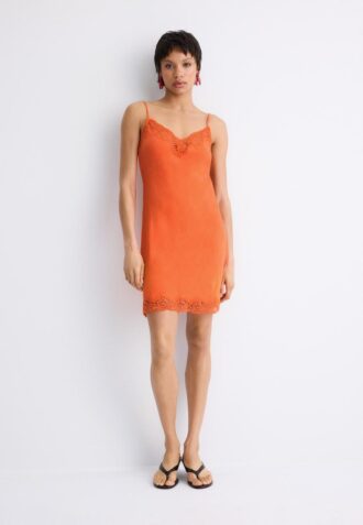 Short Rustic Lace Dress