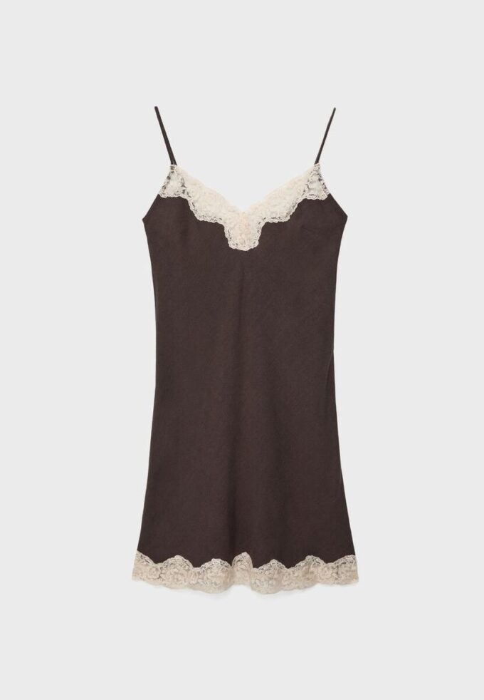 Short Rustic Lace Dress