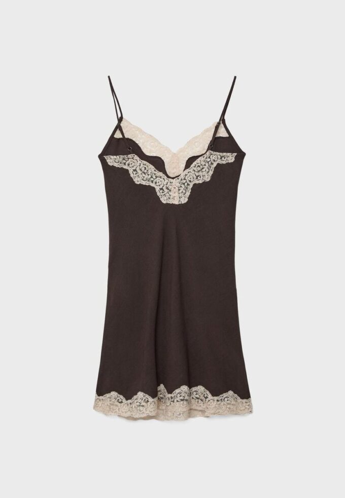 Short Rustic Lace Dress