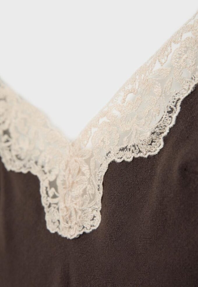 Short Rustic Lace Dress