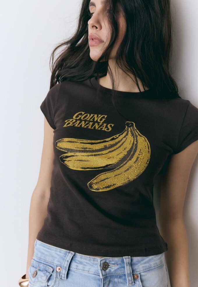Short Sleeve Banana T-Shirt