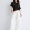 Short Sleeve Boat Neck T-Shirt