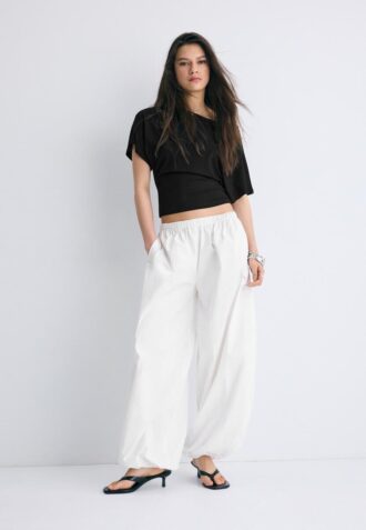 Short Sleeve Boat Neck T-Shirt