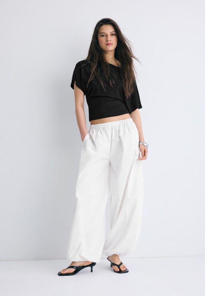 Short Sleeve Boat Neck T-Shirt
