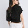 Short Sleeve Boat Neck T-Shirt