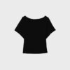 Short Sleeve Boat Neck T-Shirt