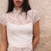 Short Sleeve Qipao Style T-Shirt Short Sleeve Qipao Style T-Shirt