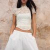 Short Sleeve Qipao Style T-Shirt