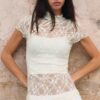 Short Sleeve Qipao Style T-Shirt