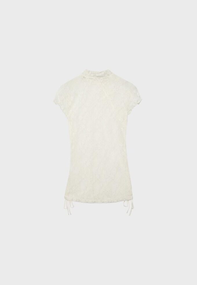 Short Sleeve Qipao Style T-Shirt