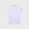 Short Sleeve Shirt with Underbust Seam Short Sleeve Shirt with Underbust Seam