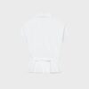 Short Sleeve Shirt with Underbust Seam