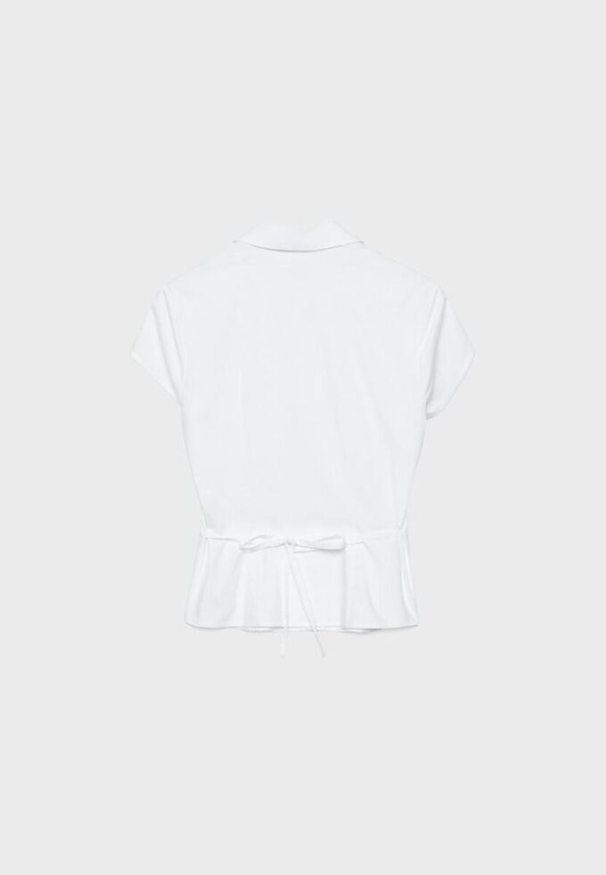 Short Sleeve Shirt with Underbust Seam