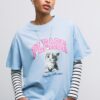 Short Sleeve T-Shirt with Graphic and Appliqua Short Sleeve T-Shirt with Graphic and Appliqua
