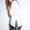 Short Sleeve T-Shirt with Lace Hem