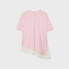 Short Sleeve T-Shirt with Lace Hem Short Sleeve T-Shirt with Lace Hem