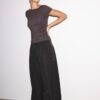 Short Sleeve T-Shirt with Side Ruching Short Sleeve T-Shirt with Side Ruching