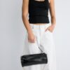 Shoulder Bag with Chain Handle