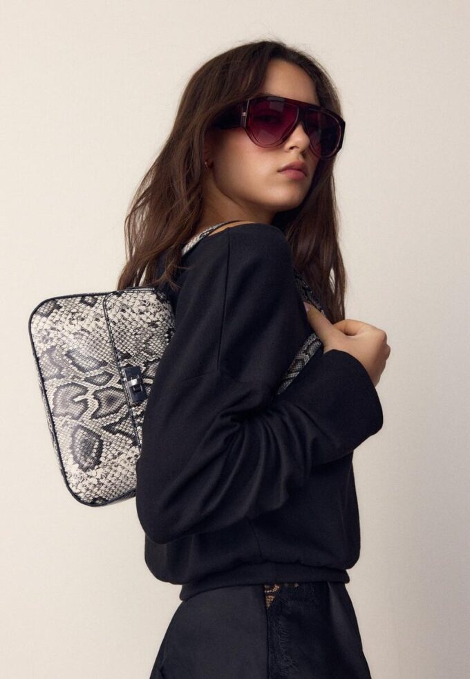 Shoulder Bag with Flap