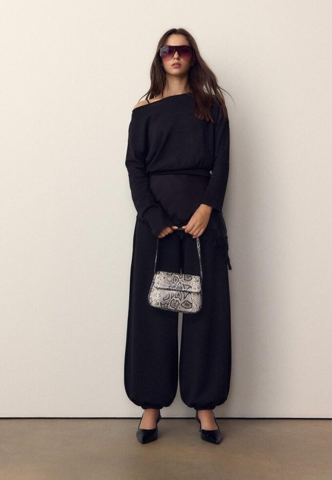 Shoulder Bag with Flap