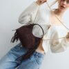 Shoulder Bag with Side Fringes Shoulder Bag with Side Fringes