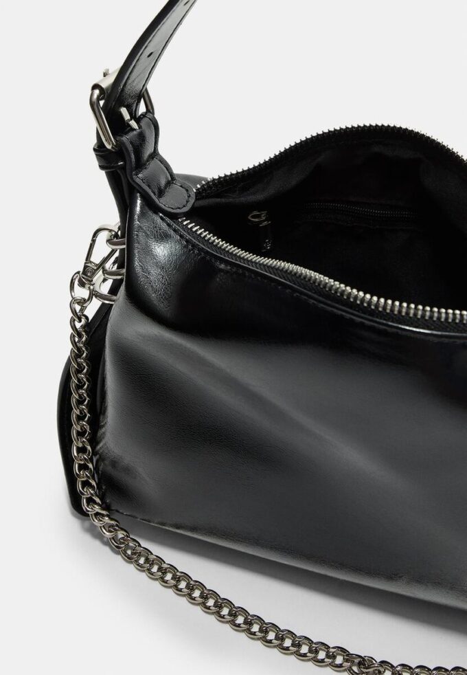 Shoulder Bag with Strap Detail