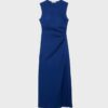 Sleeveless Bengaline Midi Dress