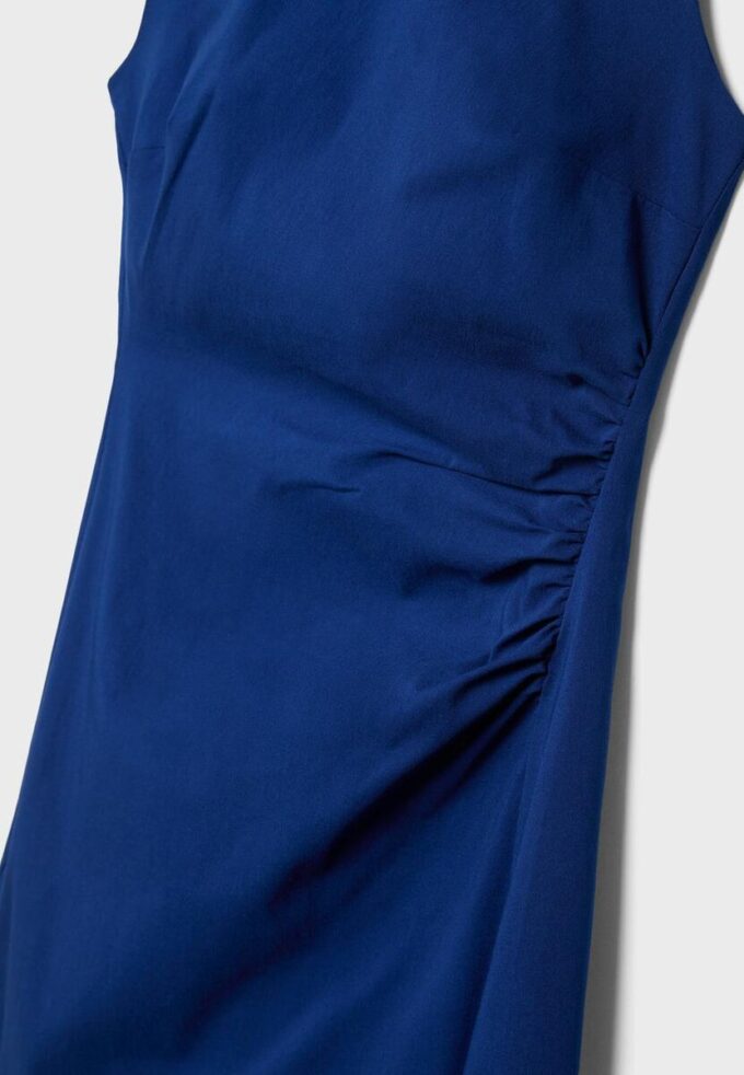 Sleeveless Bengaline Midi Dress