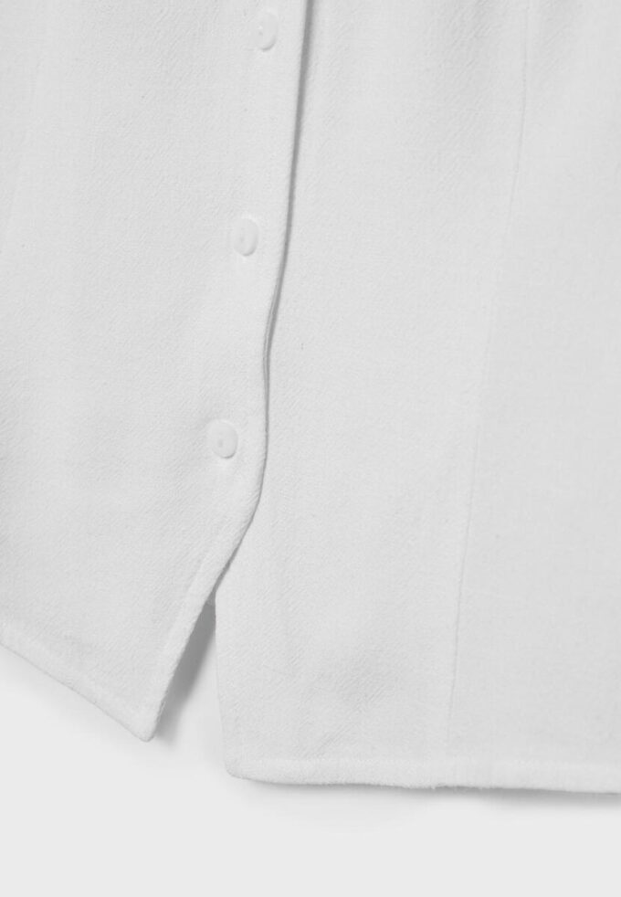 Sleeveless Buttoned Top