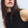 Sleeveless Funnel Neck T-Shirt