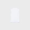 Sleeveless Funnel Neck T-Shirt