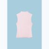 Sleeveless Funnel Neck T-Shirt