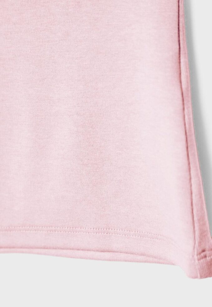 Sleeveless Funnel Neck T-Shirt