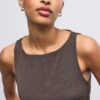 Sleeveless Peplum Top