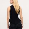 Sleeveless Peplum Top Sleeveless Peplum Top