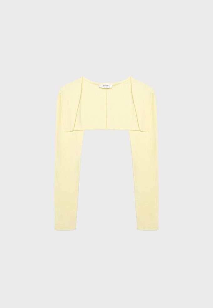 Slim Fit Long Sleeve Bolero