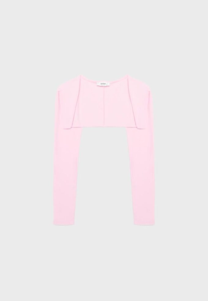 Slim Fit Long Sleeve Bolero