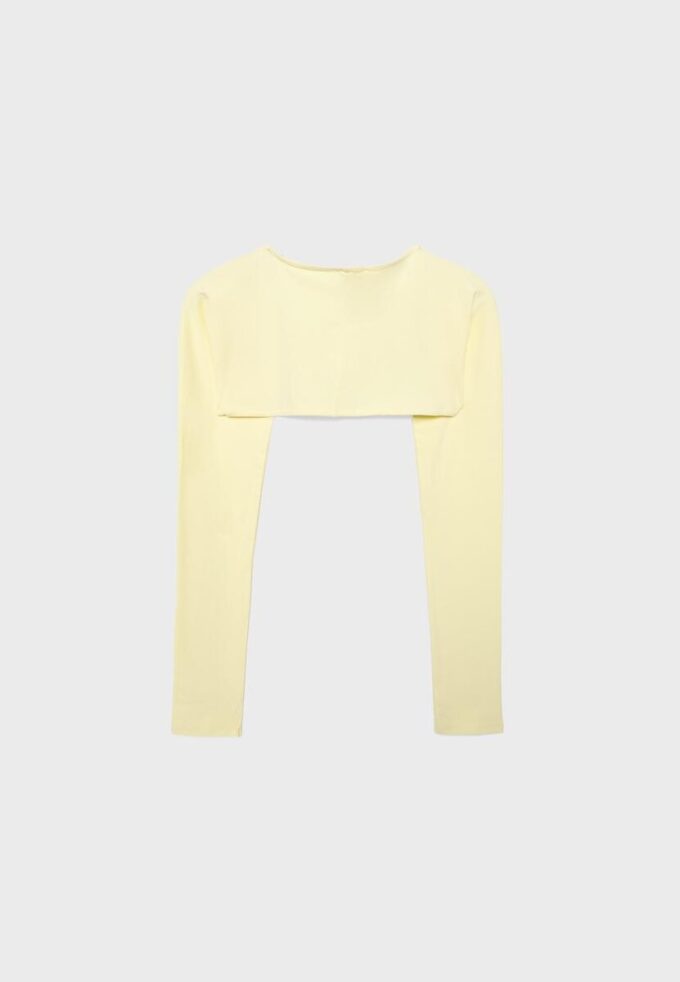 Slim Fit Long Sleeve Bolero
