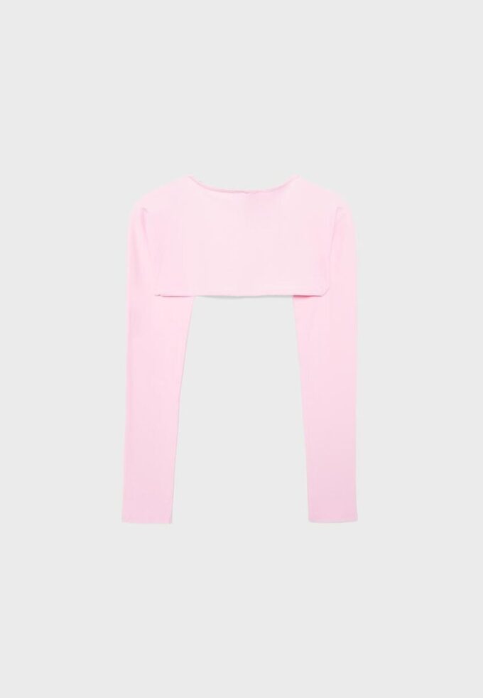 Slim Fit Long Sleeve Bolero