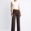 Slim Fit Straight Trousers Slim Fit Straight Trousers
