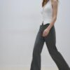 Slim Fit Straight Trousers