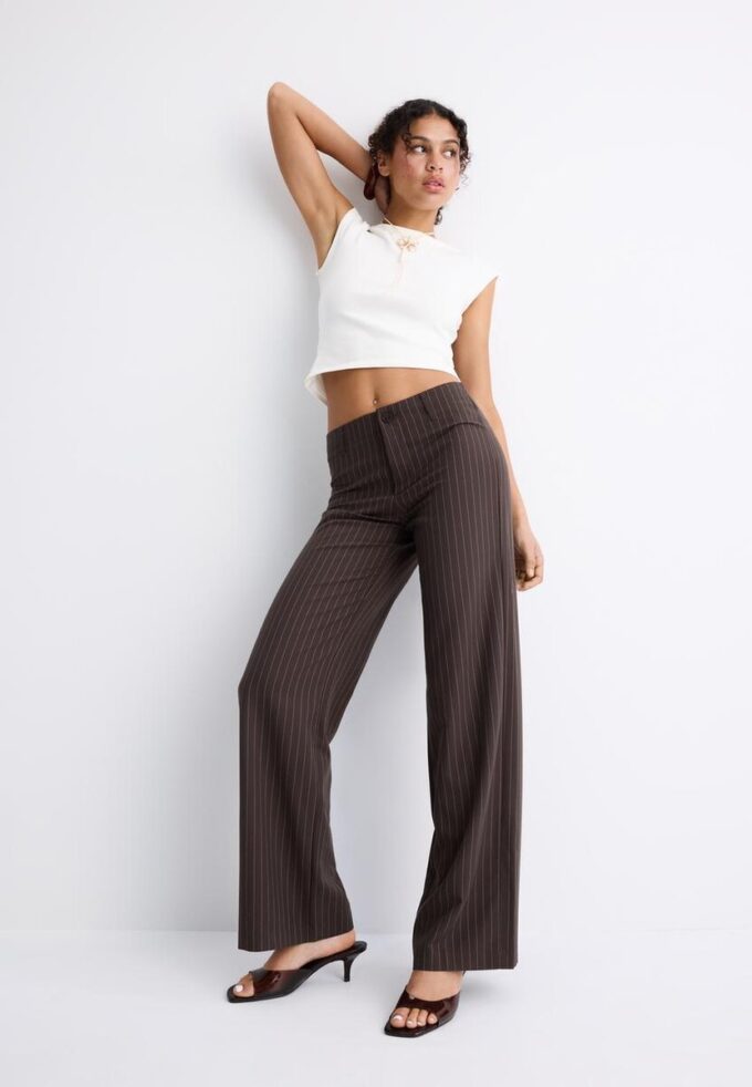 Slim Fit Straight Trousers Slim Fit Straight Trousers