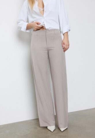 Slim Fit Straight Trousers