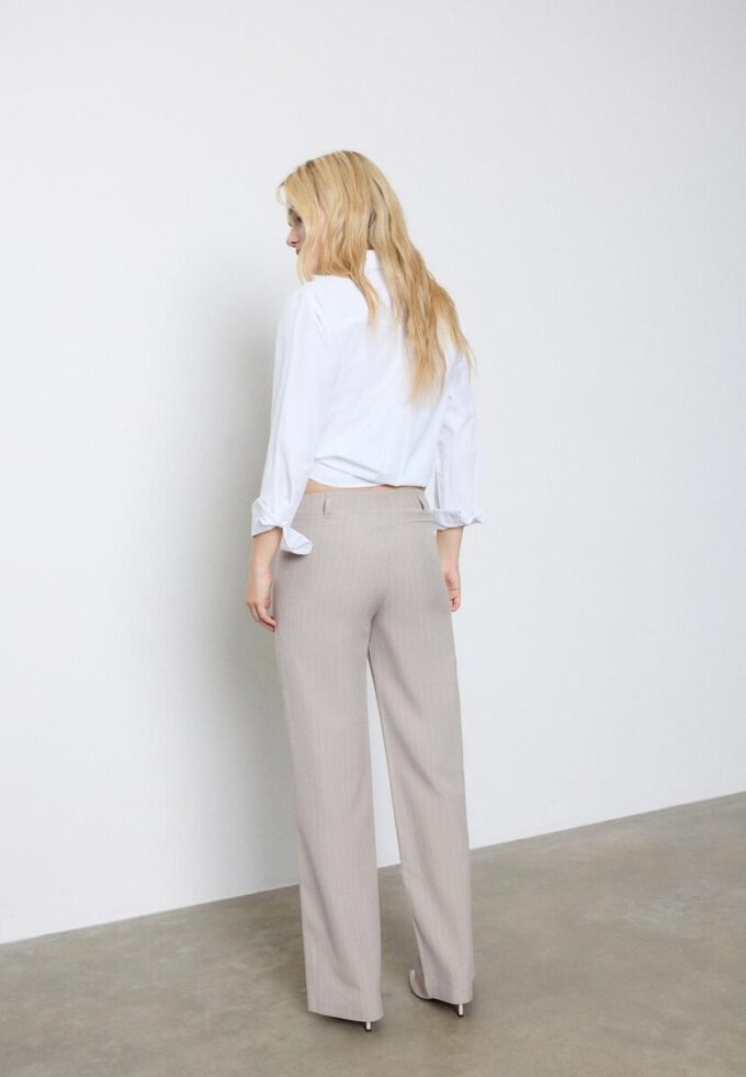 Slim Fit Straight Trousers Slim Fit Straight Trousers