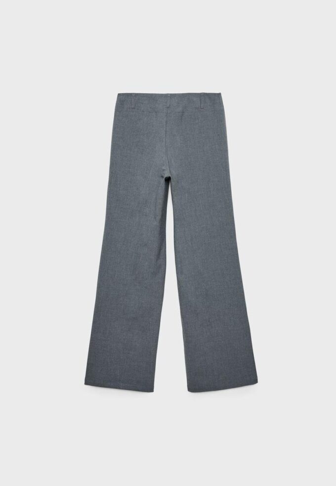 Slim Fit Straight Trousers