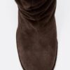 Slouchy Leather Heeled Boots