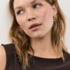 Small Sun Rhinestone Earrings Small Sun Rhinestone Earrings