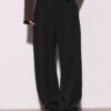 Smart Baggy Trousers with Seam Detail