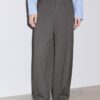Smart Baggy Trousers with Seam Detail